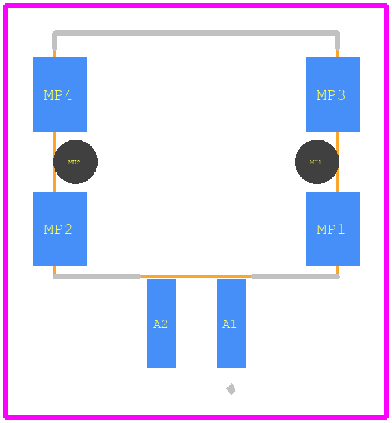 234834 - TE Connectivity PCB footprint - Other - Other - 234834
