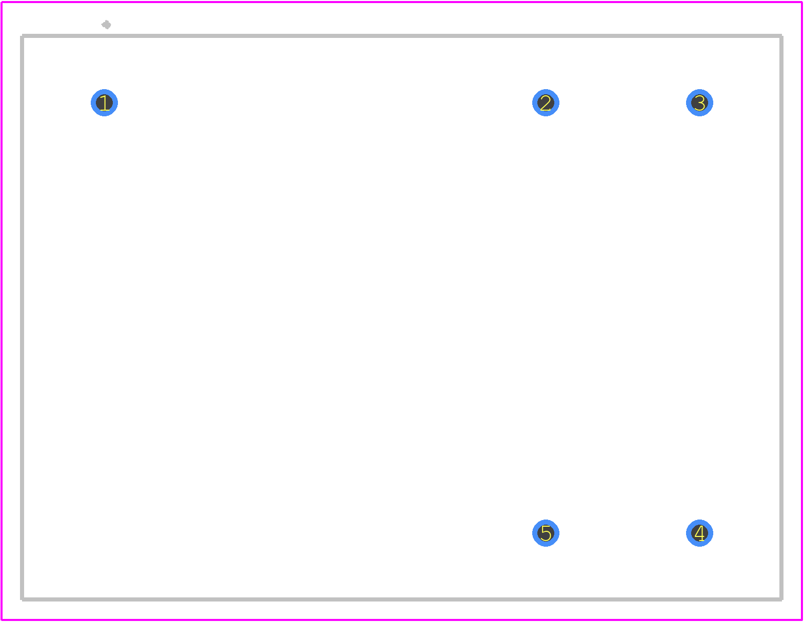 TMPW 5-124 - Traco Power PCB footprint - Other - Other - TMPW 5-124-1