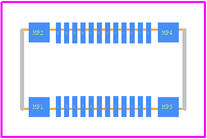 500913-0242 - Molex PCB footprint - Other - Other - 500913-0242-1
