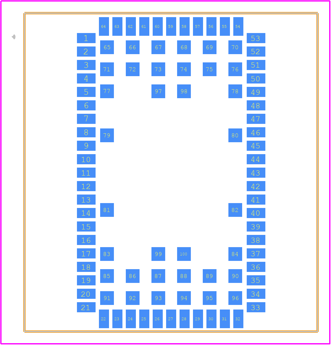 LARA-R280-02B-03 - u-blox PCB footprint - Other - Other - LARA-R280-02B-03-2