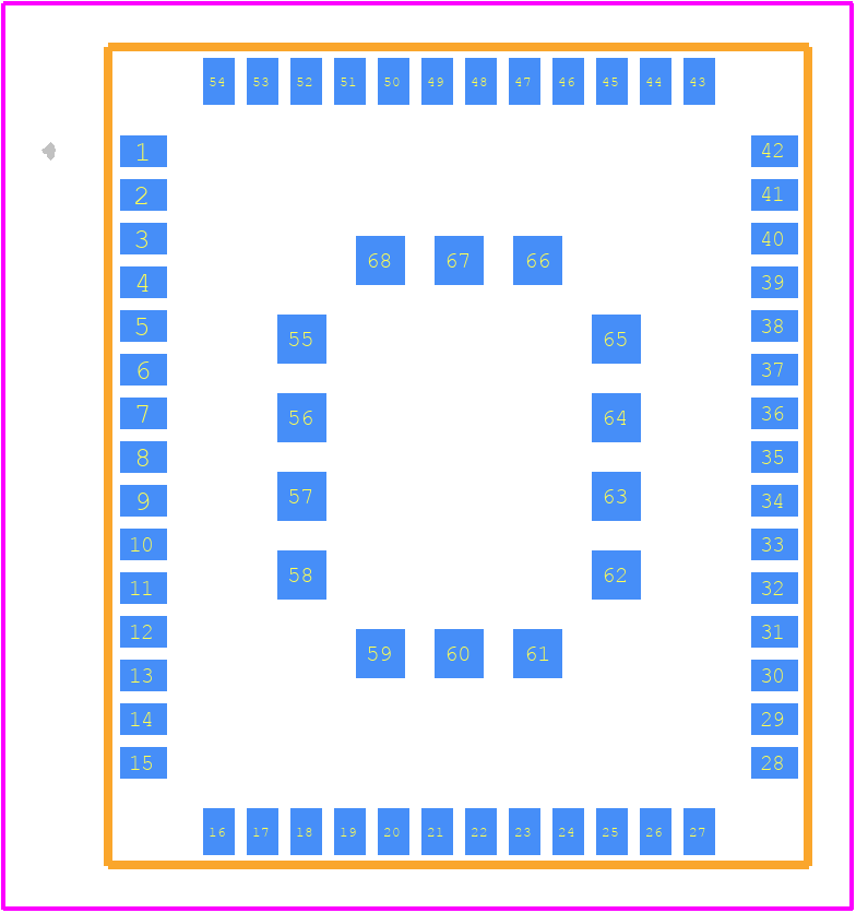 BG600LM3AA-D08-SGNSA - Quectel PCB footprint - Other - Other - BG600LM3AA-D08-SGNSA-2