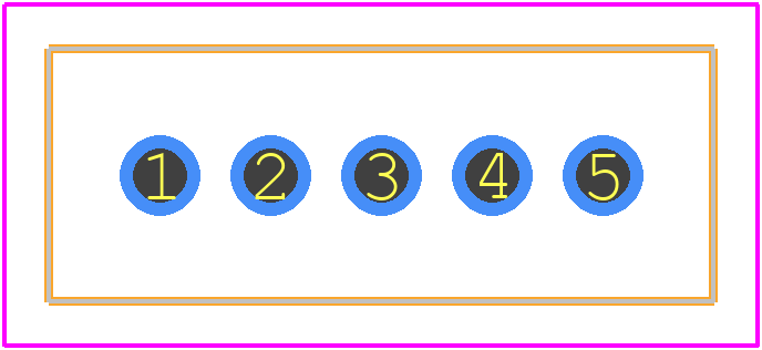 DF1B-5P-2.5DSA(01) - Hirose PCB footprint - Other - Other - DF1B-5P-2.5DSA(01)-1
