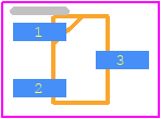 REF3330AIDCKR - Texas Instruments PCB footprint - SOT23 (3-Pin) - SOT23 (3-Pin) - DCK (R-PDSO-G3)