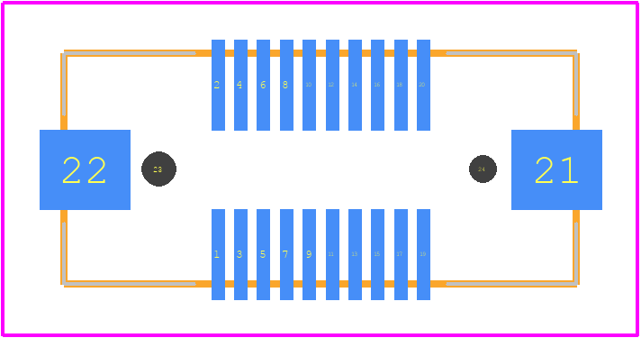 0529010274 - Molex PCB footprint - Other - Other - 0529010274