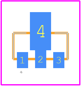 TN0104N8-G - Microchip PCB footprint - Other - Other - 3-Lead TO-243AA (SOT-89)