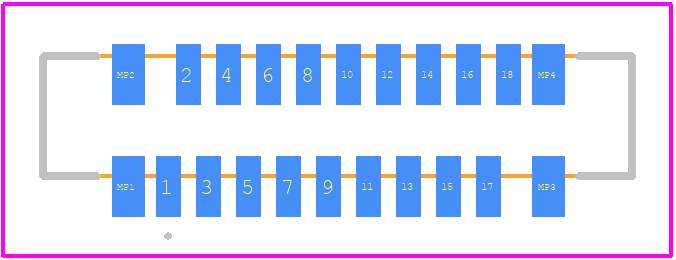 0525591853 - Molex PCB footprint - Other - Other - 0525591853-2