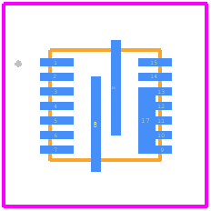 MP8772GQ-P - Monolithic Power Systems (MPS) PCB footprint - Other - Other - QFN-16 (3mmx3mm)_1