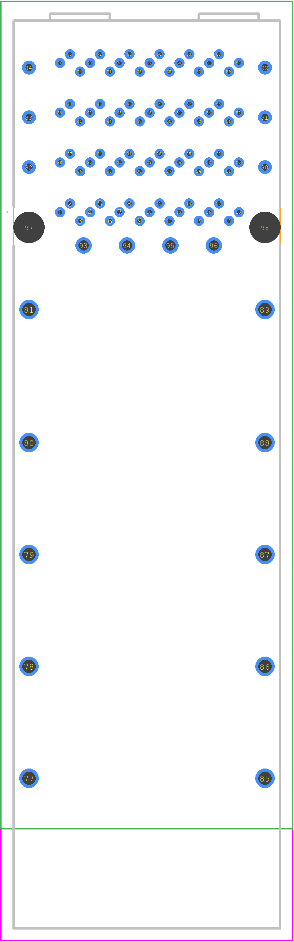 2227666-3 - TE Connectivity PCB footprint - Other - Other - 2227666-3-1