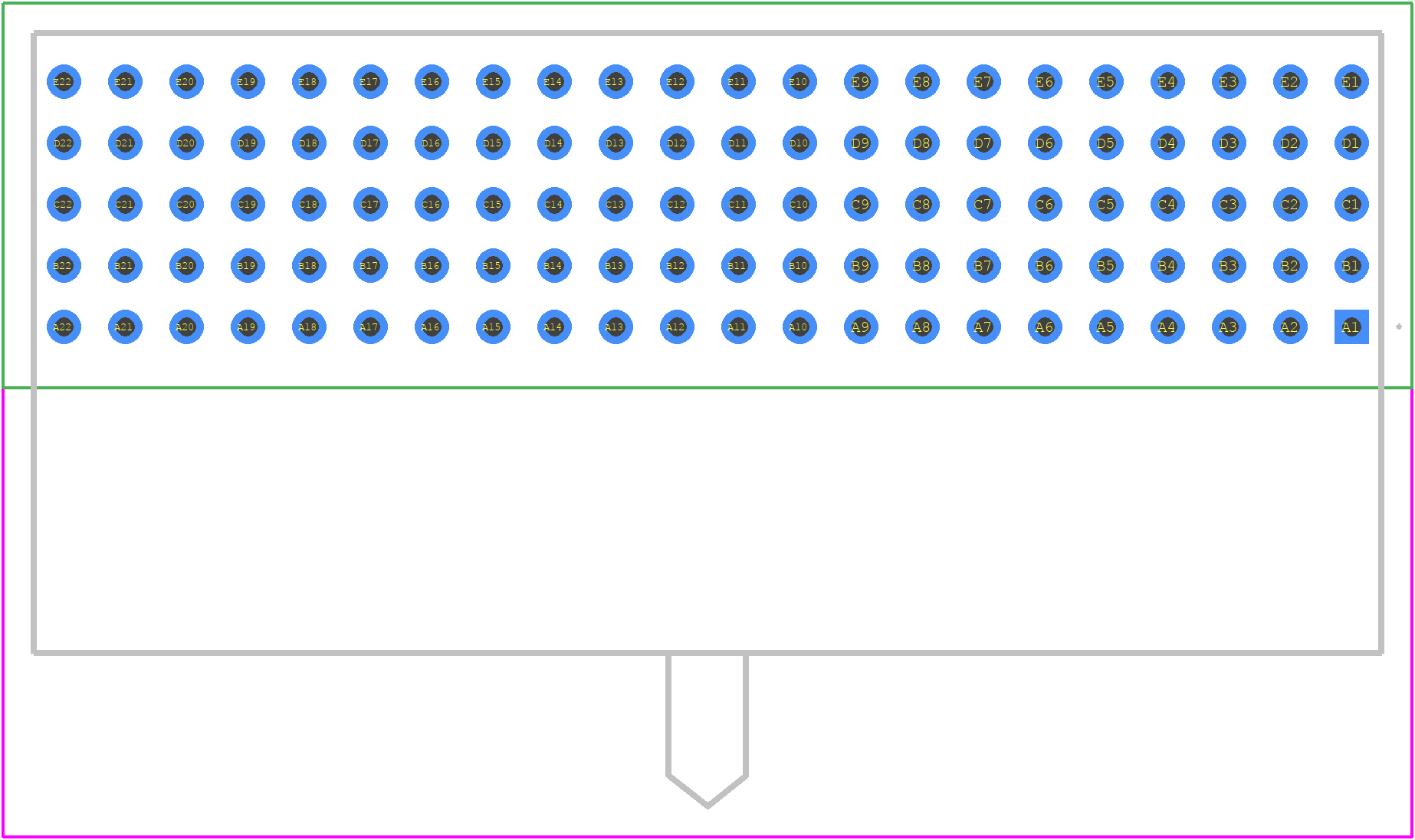 5646573-1 - TE Connectivity PCB footprint - Other - Other - 5646573-1-5