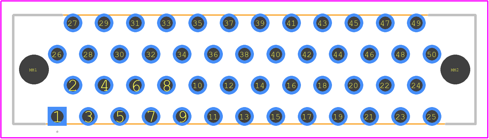 5650719-2 - TE Connectivity PCB footprint - Other - Other - 5650719-2