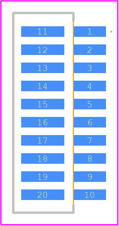 6-1775444-0 - TE Connectivity PCB footprint - Other - Other - 6-1775444-0-6