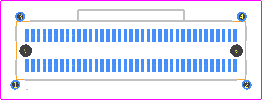 2356318-1 - TE Connectivity PCB footprint - Other - Other - 2356318-1-2