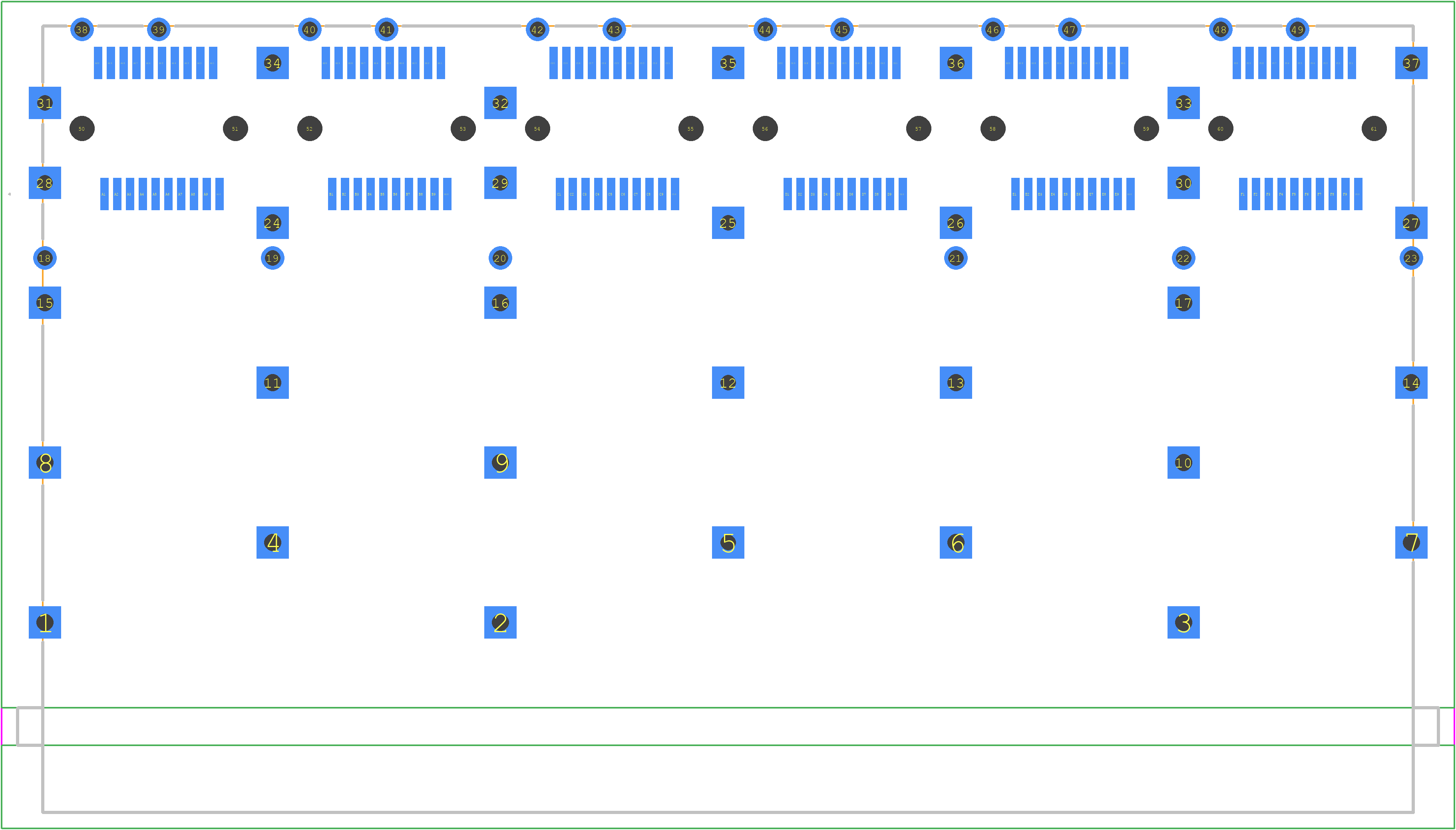 2198227-4 - TE Connectivity PCB footprint - Other - Other - 2198227-4-1