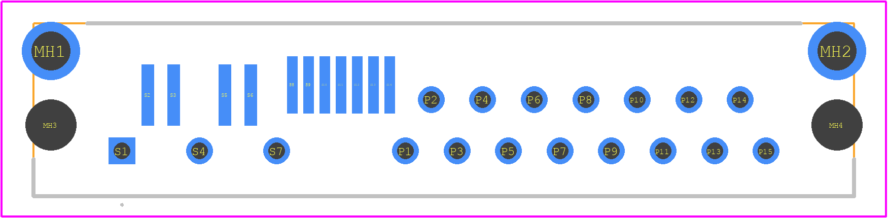 1735104-3 - TE Connectivity PCB footprint - Other - Other - 1735104-3-2