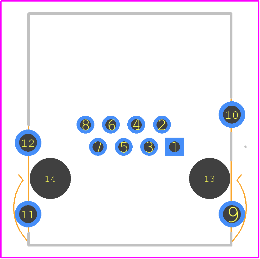 1827585-1 - TE Connectivity PCB footprint - Other - Other - 1827585-1-2