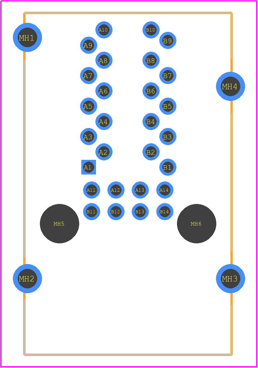 1-2301997-0 - TE Connectivity PCB footprint - Other - Other - 1-2301997-0-1