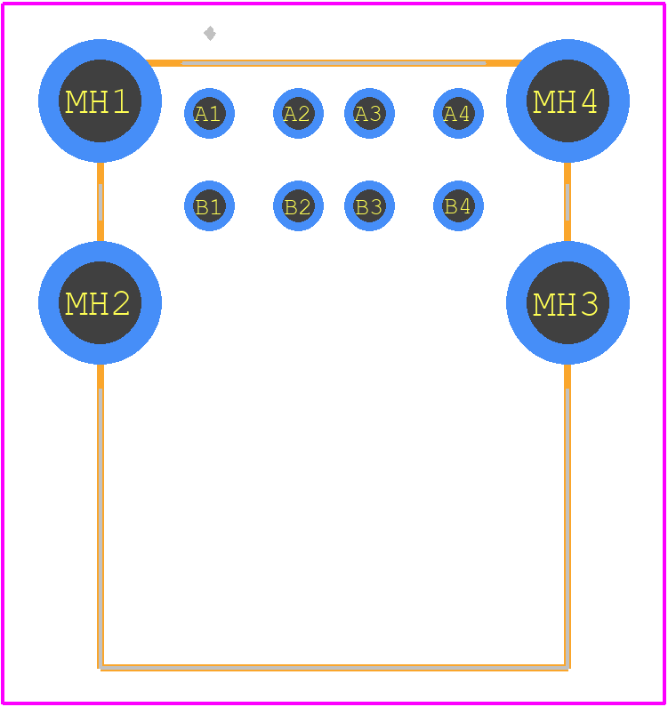 292323-6 - TE Connectivity PCB footprint - Other - Other - 292323-6-2