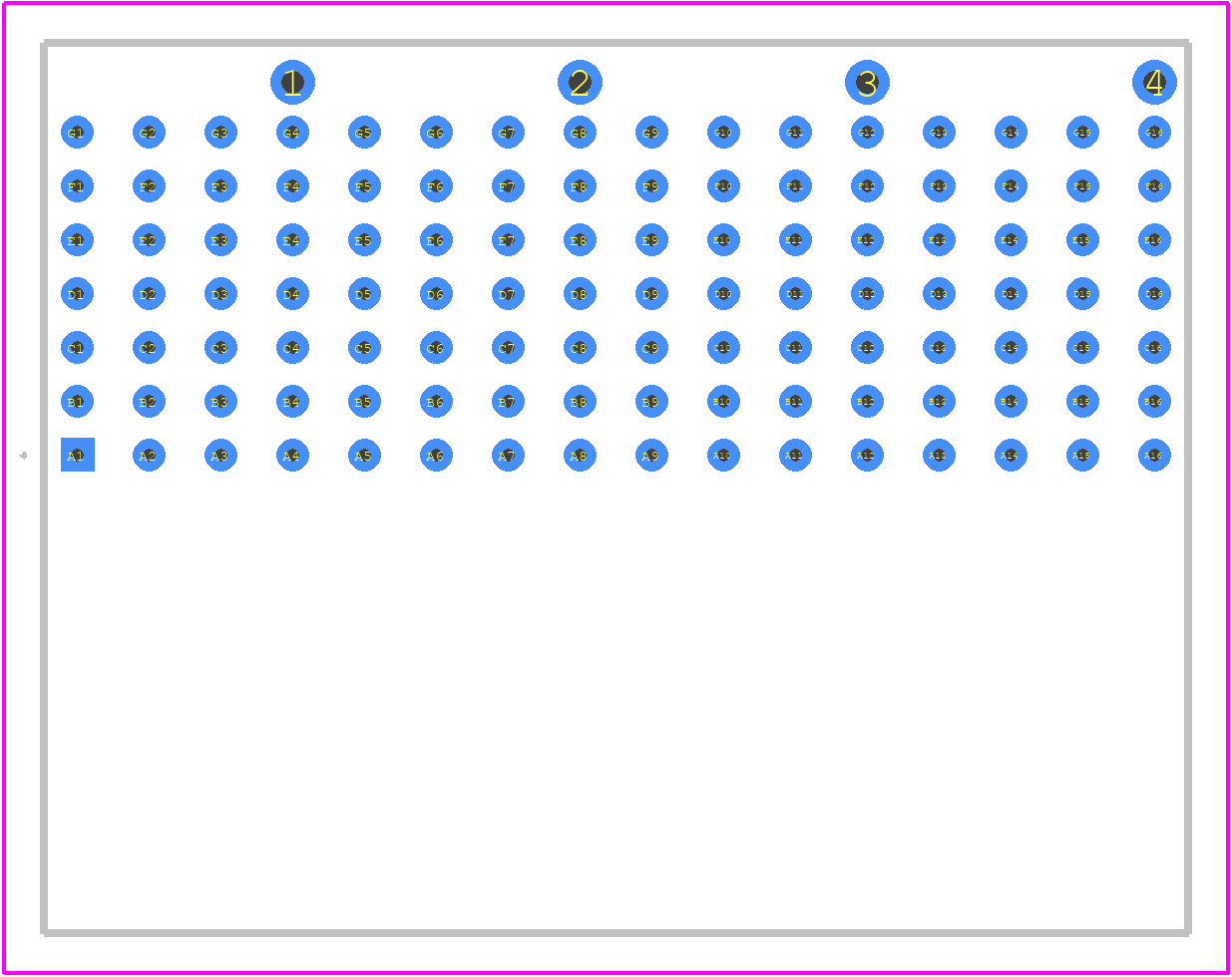 2302795-2 - TE Connectivity PCB footprint - Other - Other - 2302795-2-1