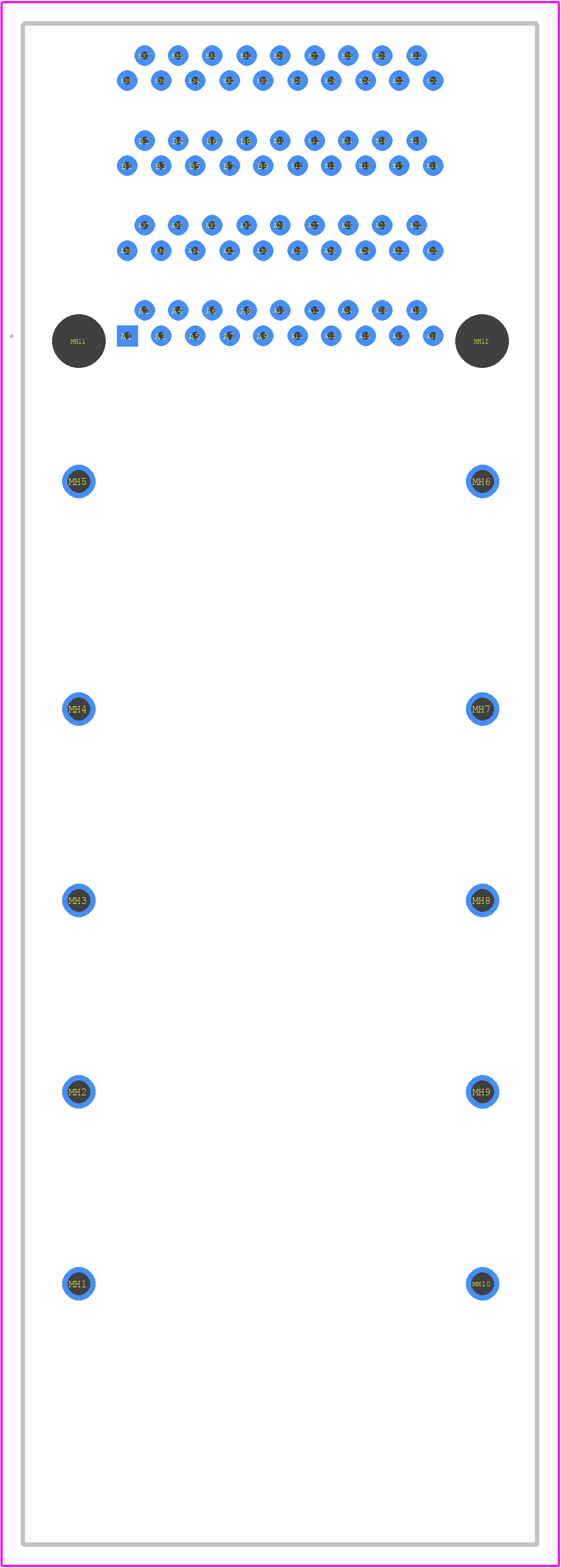 2085945-4 - TE Connectivity PCB footprint - Other - Other - 2085945-4-2