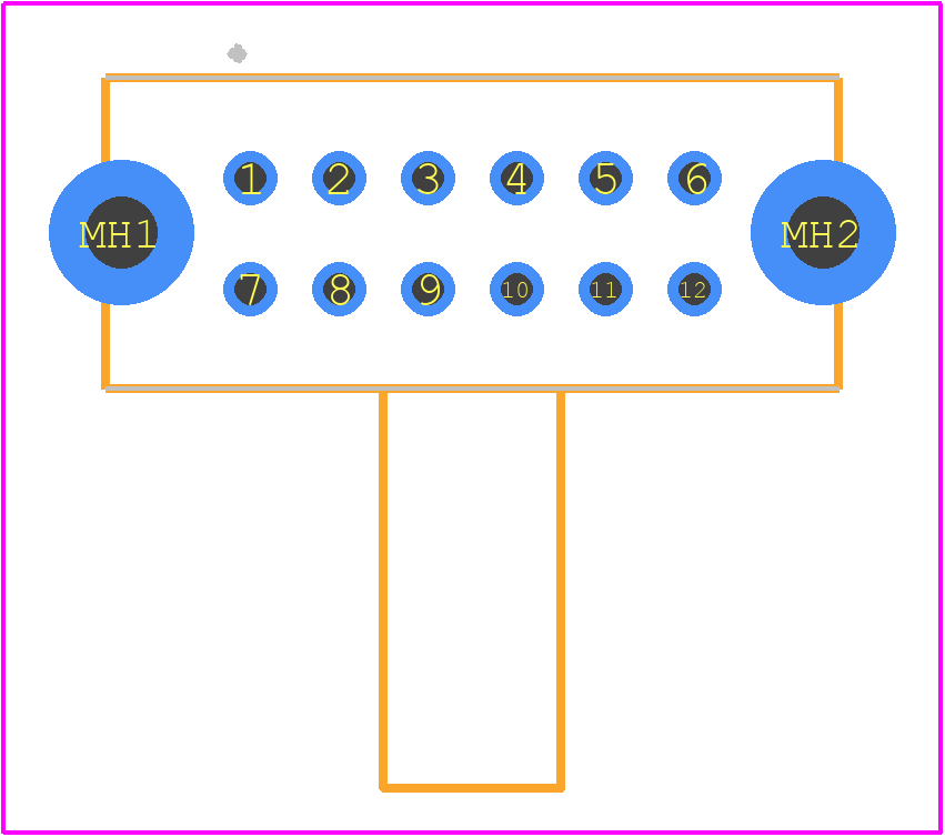 SSSF141300 - ALPS Electric PCB footprint - Other - Other - SSSF141300-2