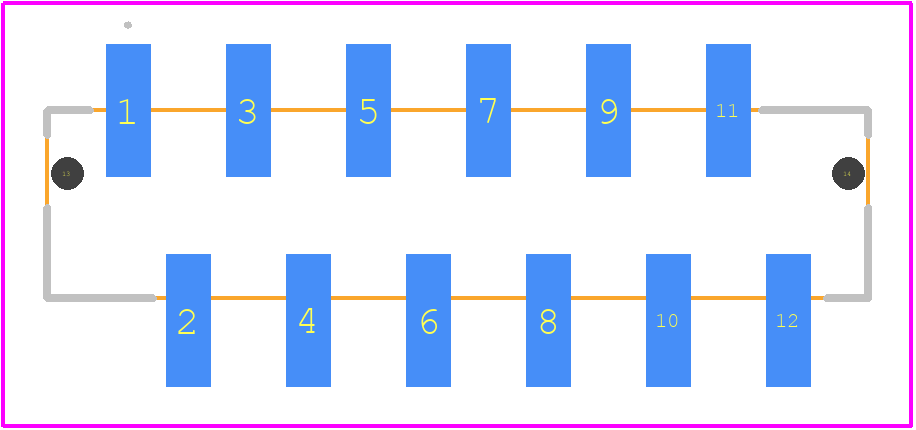 6-292230-2 - TE Connectivity PCB footprint - Other - Other - 6-292230-2-2
