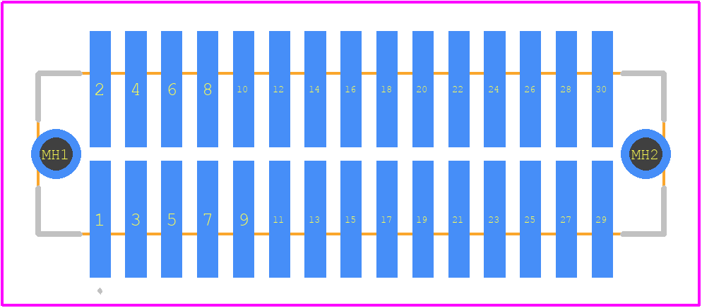 5-147381-3 - TE Connectivity PCB footprint - Other - Other - 5-147381-3-3