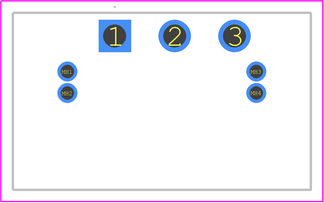 2336490-4 - TE Connectivity PCB footprint - Other - Other - 2336490-4-3