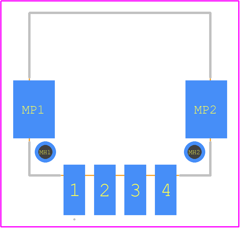 147323-3 - TE Connectivity PCB footprint - Other - Other - 147323-3-5