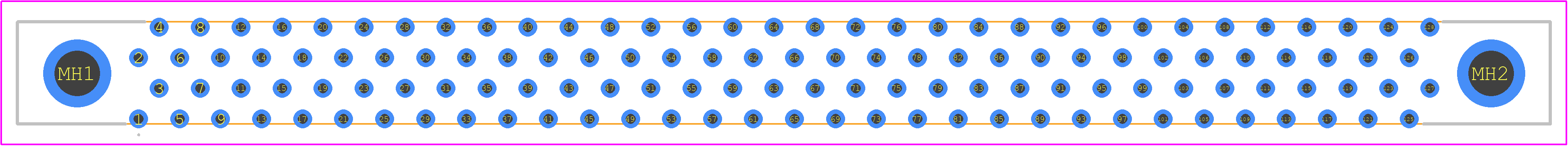 534174-1 - TE Connectivity PCB footprint - Other - Other - 534174-1-2
