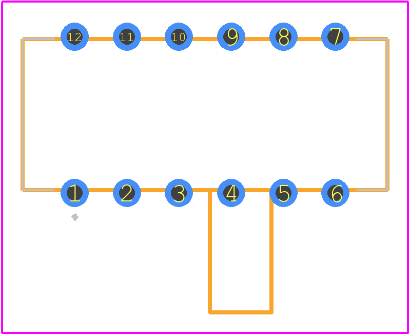 ASE4204 - TE Connectivity PCB footprint - Other - Other - ASE4204-3