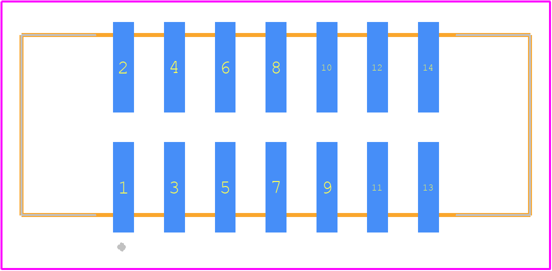 AWHW14G-SMD - ASSMANN WSW components GmbH PCB footprint - Other - Other - AWHW14G-SMD-2