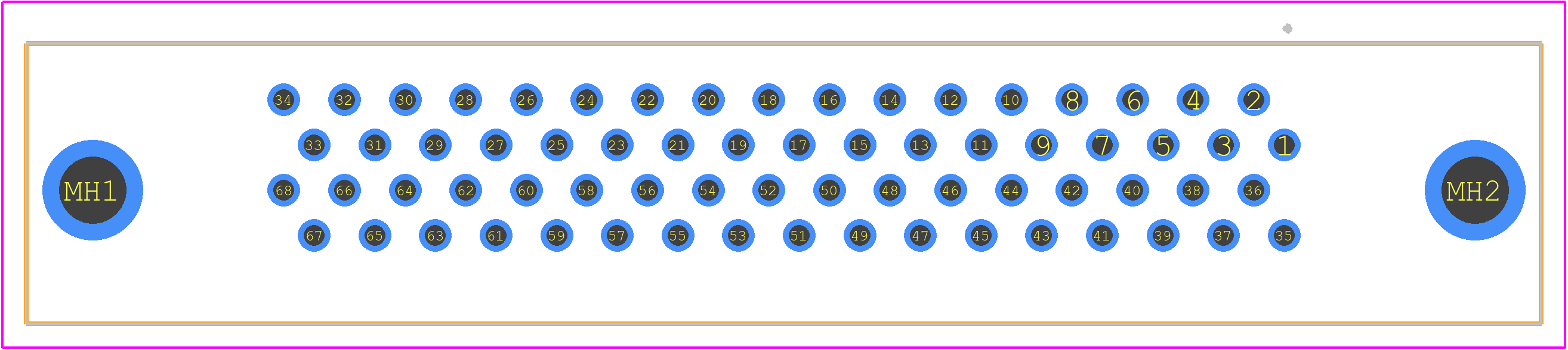 787169-7 - TE Connectivity PCB footprint - Other - Other - 787169-7