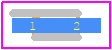 F981C474MUA - Kyocera AVX PCB footprint - Capacitor Moulded Polarised - Capacitor Moulded Polarised - Case U