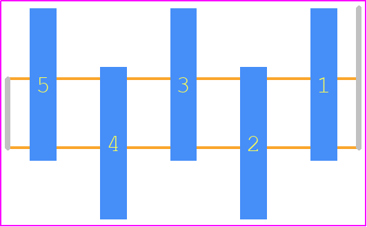 1241150-5 - TE Connectivity PCB footprint - Other - Other - 1241150-5