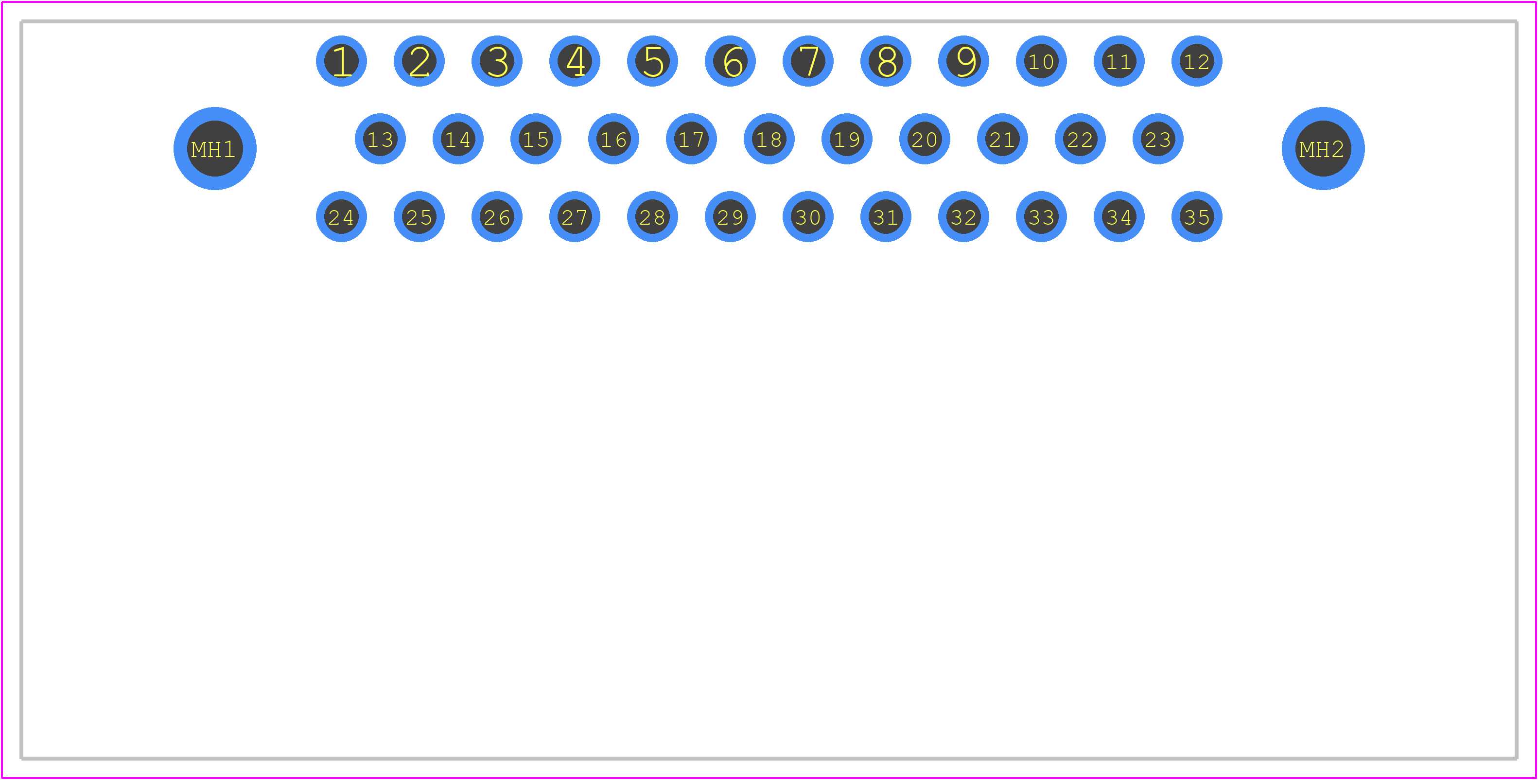 776163-1 - TE Connectivity PCB footprint - Other - Other - 776163-1-2