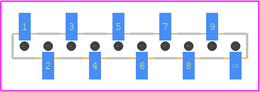 1-2307815-0 - TE Connectivity PCB footprint - Other - Other - 1-2307815-0-2