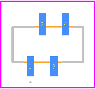 1735042-4 - TE Connectivity PCB footprint - Other - Other - 1735042-4-1