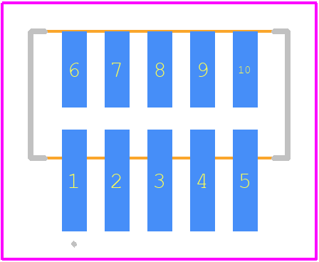 1775443-5 - TE Connectivity PCB footprint - Other - Other - 1775443-5-1