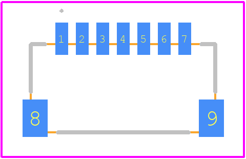 2367196-7 - TE Connectivity PCB footprint - Other - Other - 2367196-7-2