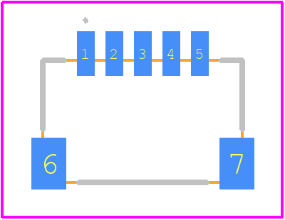 2367196-5 - TE Connectivity PCB footprint - Other - Other - 2367196-5-2