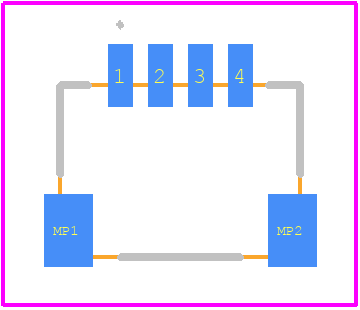 2367196-4 - TE Connectivity PCB footprint - Other - Other - 2367196-4-5