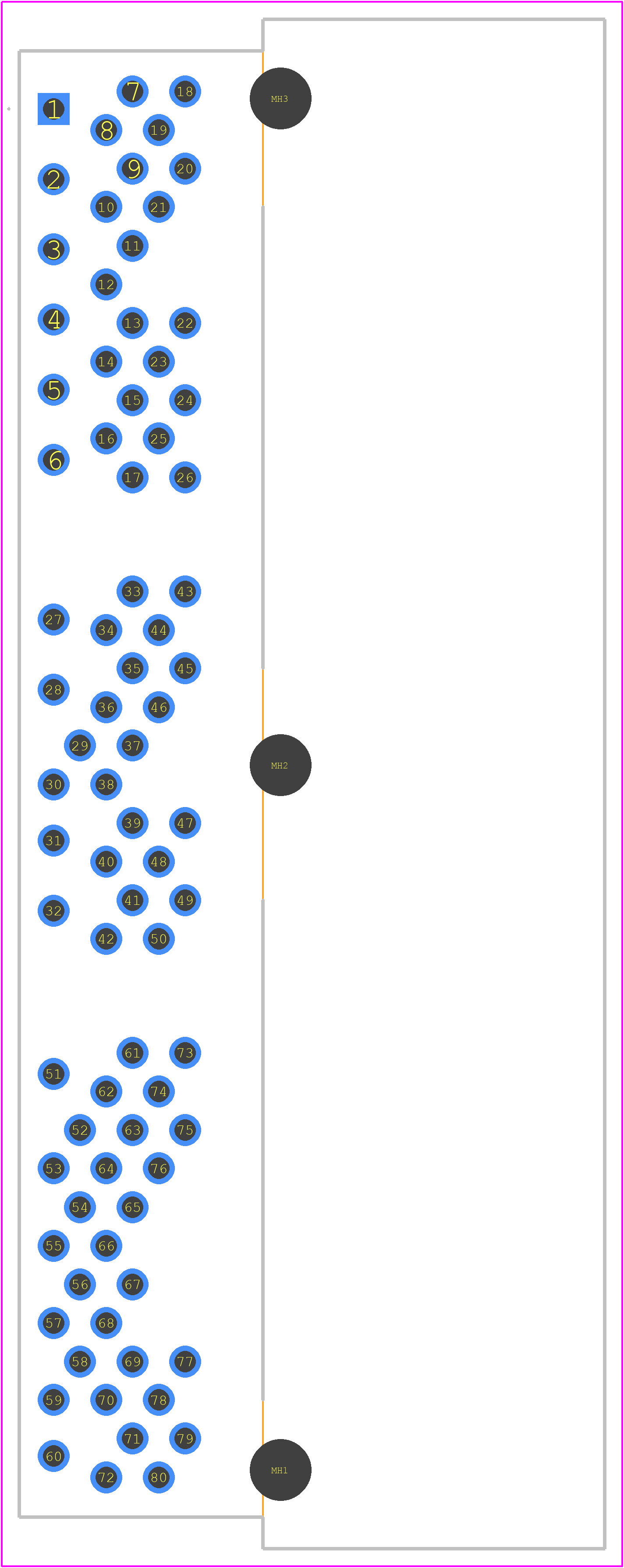 1318751-7 - TE Connectivity PCB footprint - Other - Other - 1318751-7-1