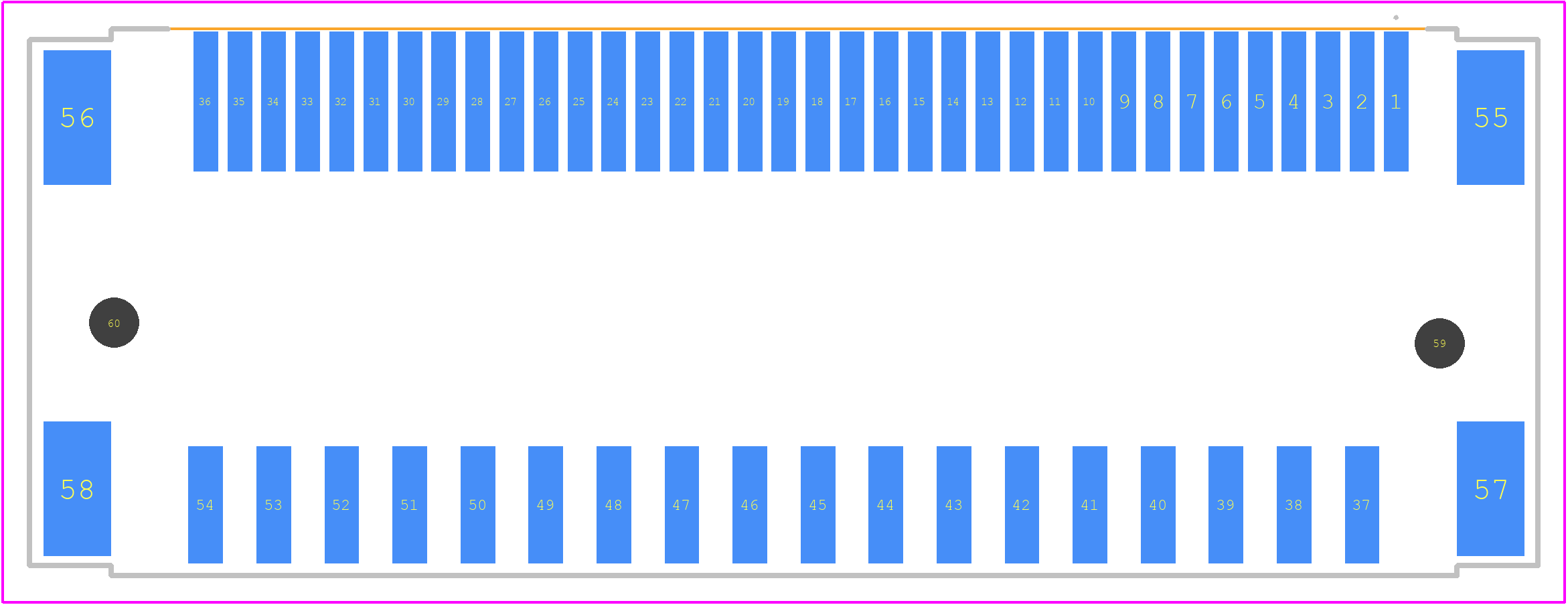 2035239-1 - TE Connectivity PCB footprint - Other - Other - 2035239-1-2