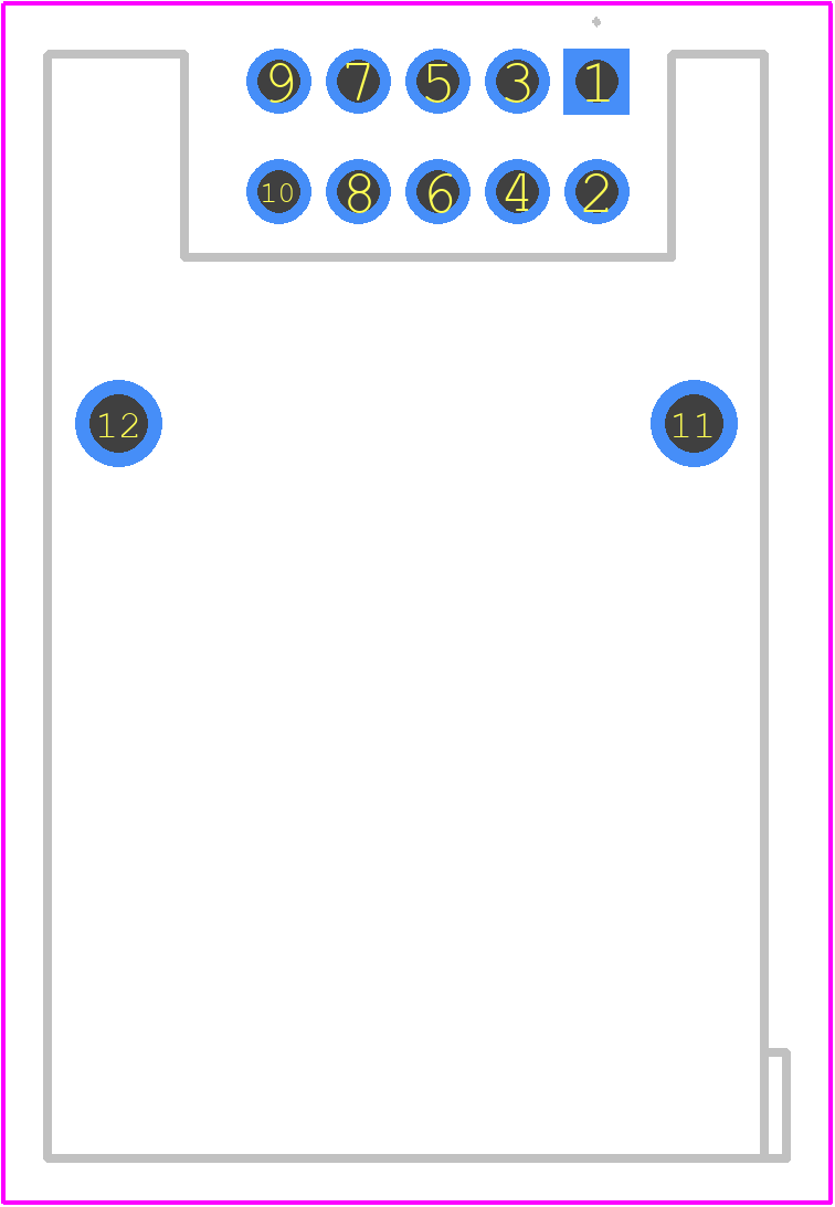 2300292-1 - TE Connectivity PCB footprint - Other - Other - 2300292-1-3
