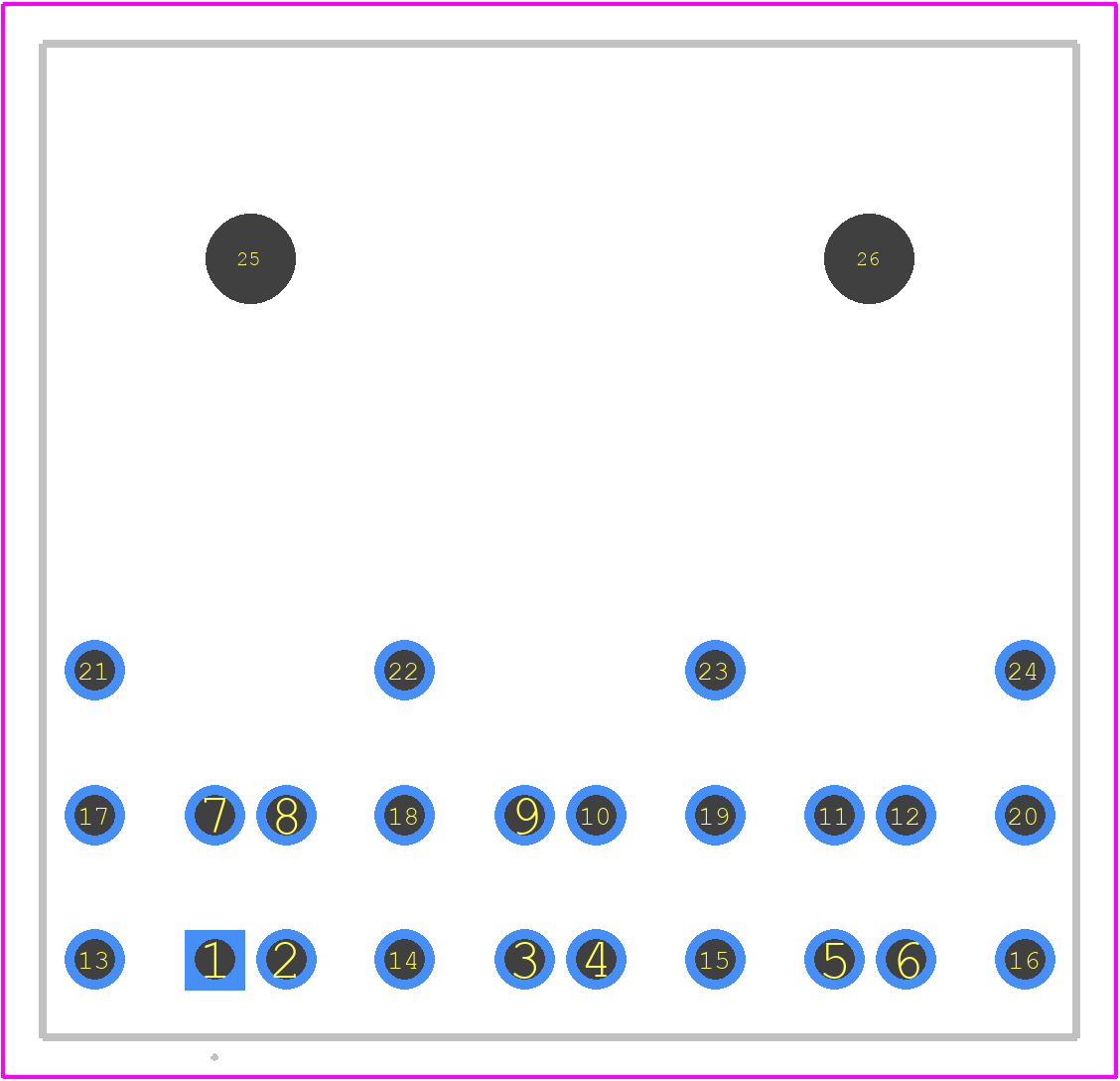 2339800-1 - TE Connectivity PCB footprint - Other - Other - 2339800-1-2