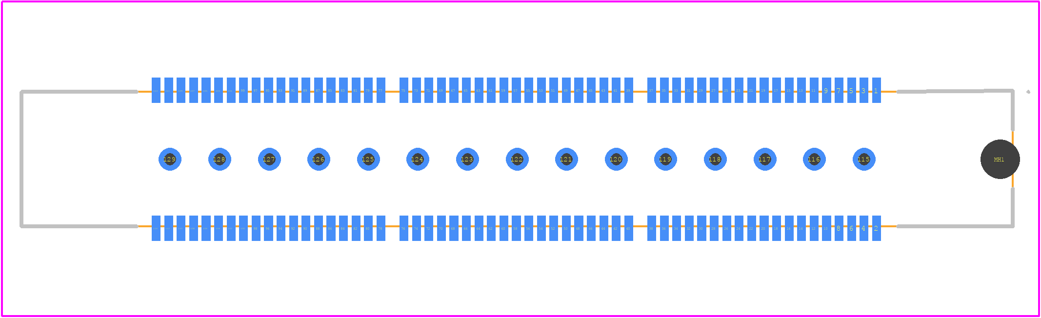 767081-3 - TE Connectivity PCB footprint - Other - Other - 767081-3-7