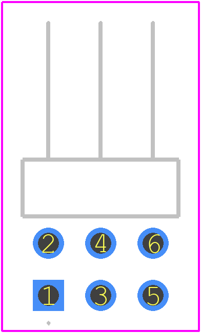 826634-3 - TE Connectivity PCB footprint - Other - Other - 826634-3-2