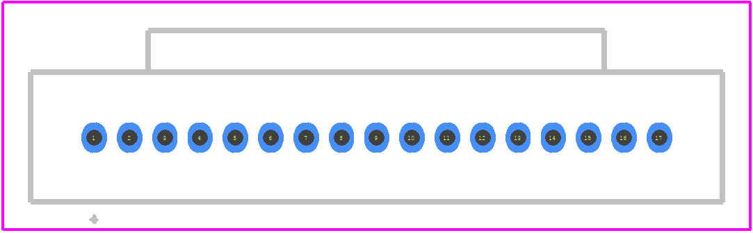 6-104071-3 - TE Connectivity PCB footprint - Other - Other - 6-104071-3-1