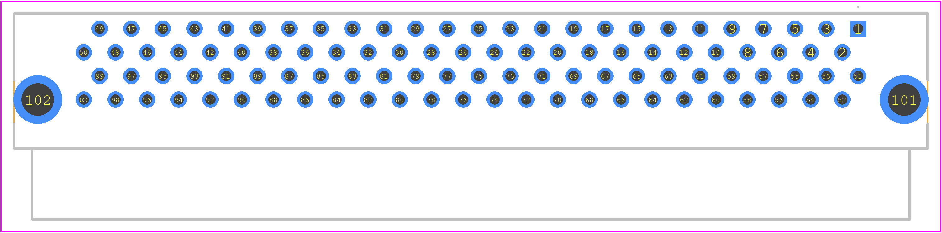 1-5175472-0 - TE Connectivity PCB footprint - Other - Other - 1-5175472-0-1