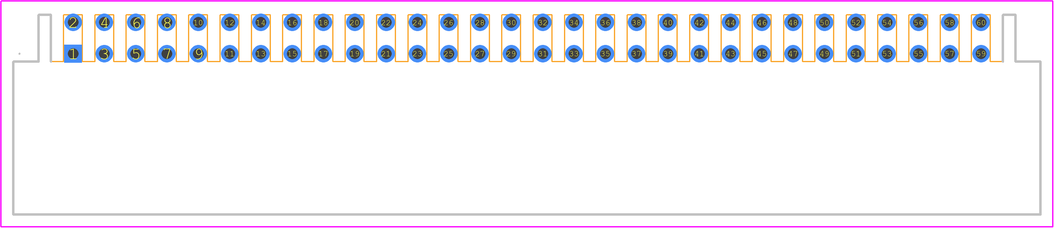 7-103167-7 - TE Connectivity PCB footprint - Other - Other - 7-103167-7-4